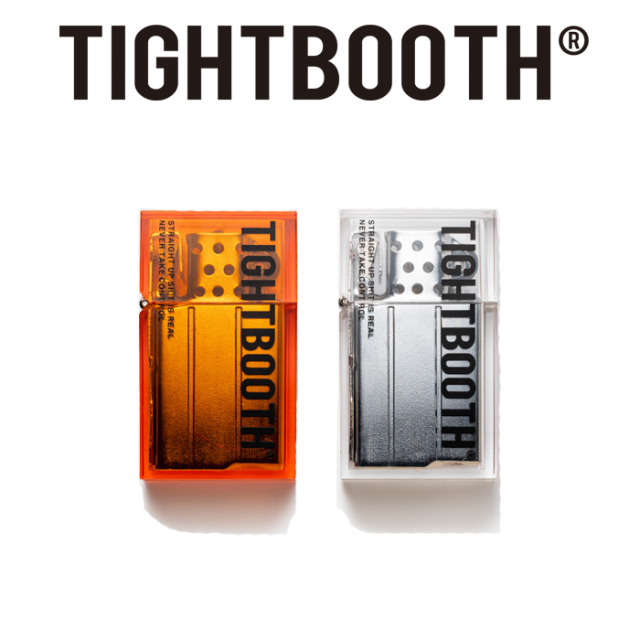 TIGHTBOOTH PRODUCTION (タイトブース プロダクション) 　 LABEL LOGO HARD EDGE LIGHTER 　 【ライター】【TIGHTBOOTH PRODUCTION