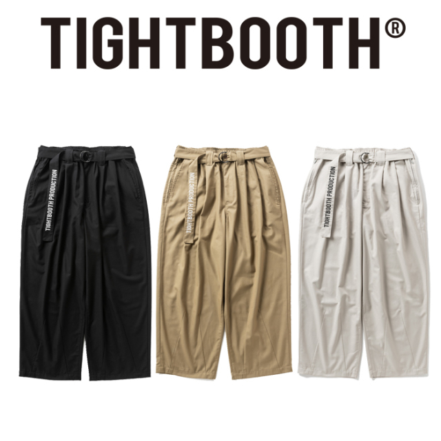 TIGHTBOOTH PRODUCTION (タイトブース プロダクション)　BAGGY SLACKS　【バギーパンツ】【FW26-B11】【TIGHTBOOTH PRODUCTION タイ