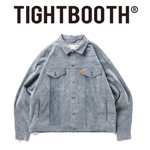 TIGHTBOOTH PRODUCTION (タイトブース プロダクション)　FLOCKY DENIM JAKCET　 【デニムジャケット】【FW26-JK11】【TIGHTBOOTH PRO