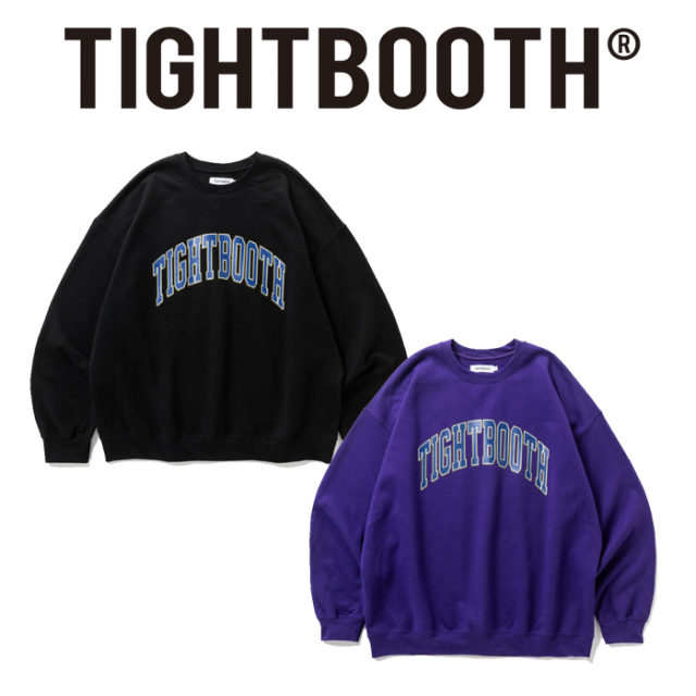 TIGHTBOOTH PRODUCTION (タイトブース プロダクション)　COLLEGE CREW SWEAT　 【スウェット】【FW26-SW10】【TIGHTBOOTH PRODUCTION