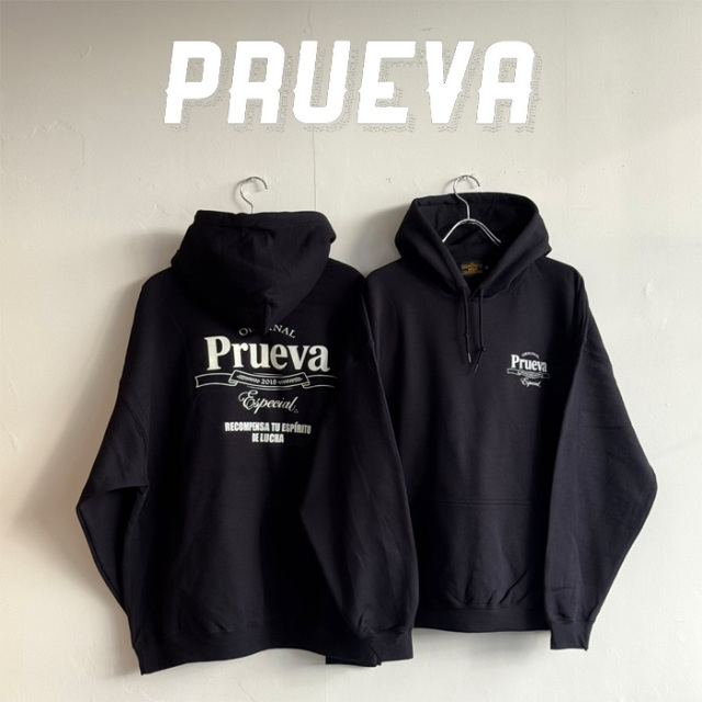 PRUEVA (プルエバ) 　Modero Hoodie　【パーカー フーディー】【倉本一真 CHICANO 西海岸】