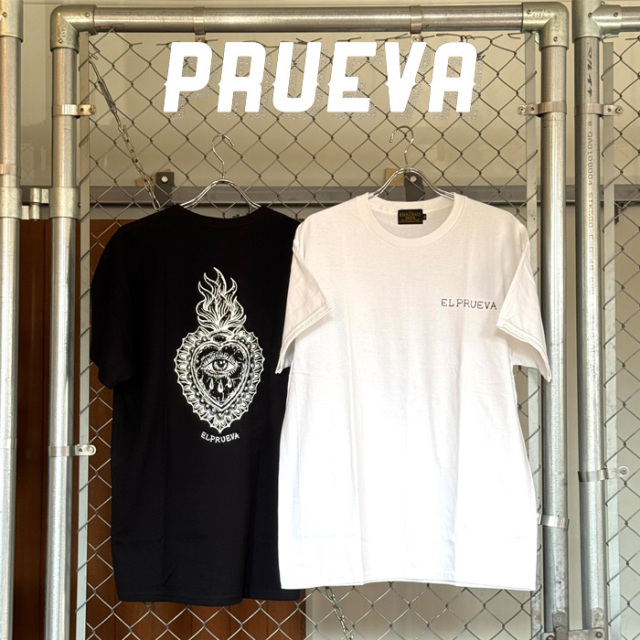 PRUEVA (プルエバ)　Mi Corazon S/S TEE　【Tシャツ】【倉本一真 CHICANO 西海岸】
