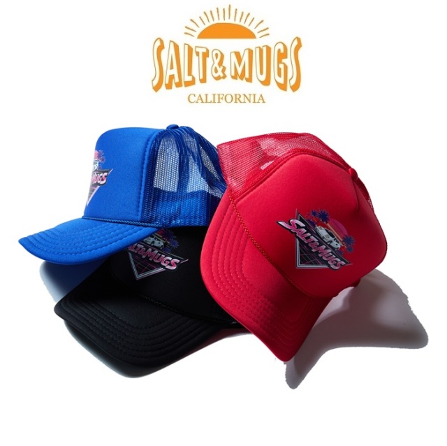 SALT&MUGS(ソルトアンドマグズ)　LA Vice Cap　【メッシュキャップ 帽子】【2026 Summer Spot Collection 先行予約】【SMGD034】