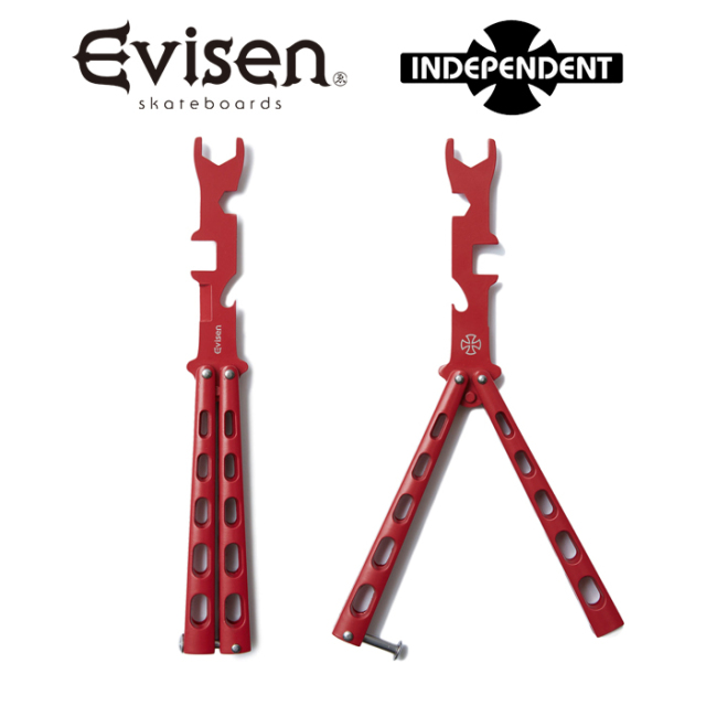 【EVISEN】 Evisen Skateboards (エヴィセン スケートボード)　 INDEPENDENT x EVISEN SWAG TOOL　 【スケボーツール】【コラボレー