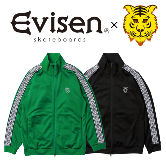 【EVISEN】 Evisen Skateboards (エヴィセン スケートボード)　 NEXT TRACK SUIT 　 【トラック ジャージ  ジャケット】【5lack スラ