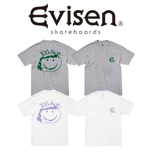 Evisen Skateboards (エヴィセン スケートボード)　 ONE-UP　 【Tシャツ】【エビセン スケートボード Evisen Skateboards ゑ インタ