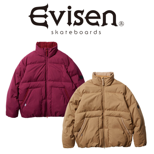 【EVISEN】 Evisen Skateboards (エヴィセン スケートボード)　 BLOSSOM DOWN JACKET 　 【ダウンジャケット アウター 】【エビセン 