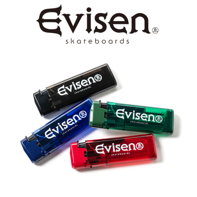 Evisen Skateboards (エヴィセン スケートボード)　 LOGO TURBO LIGHTER(4 pcs / 1 set) 　 【ライター】【2023 FALL / WINTER Colle