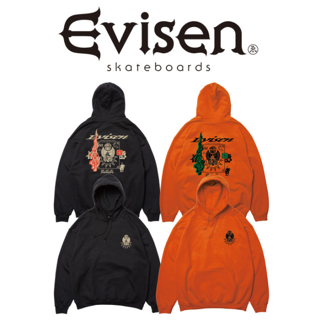 Evisen Skateboards エヴィセン スケートボード NEO ADULTS ONLY HOODIE