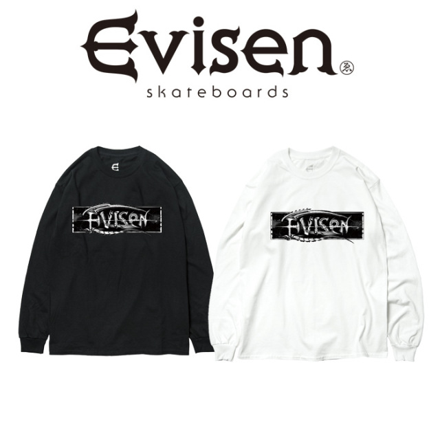 【SALE20%OFF】　Evisen Skateboards (エヴィセン スケートボード)　EVILIEN RESURRECTION LS　 【ロングスリーブTシャツ ロンT】【