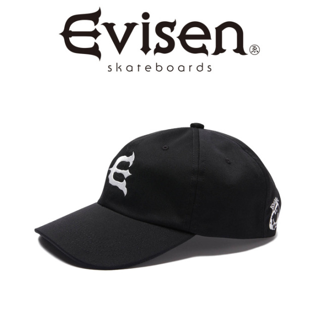 Evisen Skateboards (エヴィセン スケートボード)　 ONE UP 6 PANEL 　 【帽子 キャップ】【エビセン スケートボード Evisen Skatebo