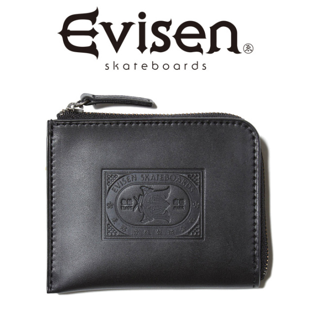 【EVISEN】 Evisen Skateboards (エヴィセン スケートボード)　 LEATHER WALLET 　 【レザーウォレット】【エビセン スケートボード 