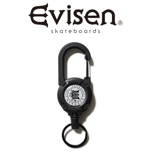 【EVISEN】 Evisen Skateboards (エヴィセン スケートボード)　 REEL CARABINER 　 【カラビナ】【エビセン スケートボード Evisen S