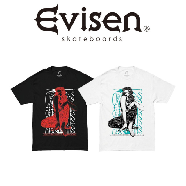 Evisen Skateboards (エヴィセン スケートボード)　 PULSE SANCTUARY　 【Tシャツ】【エビセン スケートボード Evisen Skateboards 