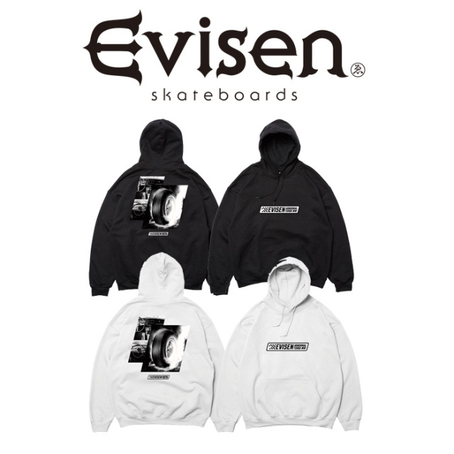 【SALE30%OFF】　Evisen Skateboards (エヴィセン スケートボード)　 ABNORMAL TURBO HOODIE　 【フーディー パーカー】【エビセン 