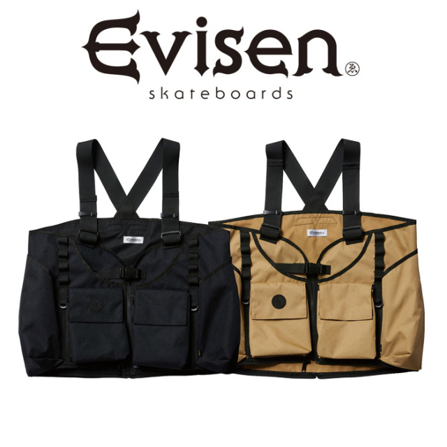 Evisen Skateboards (エヴィセン スケートボード)　 BATTLE BAG VEST 　 【ベスト】【エビセン スケートボード Evisen Skateboards 