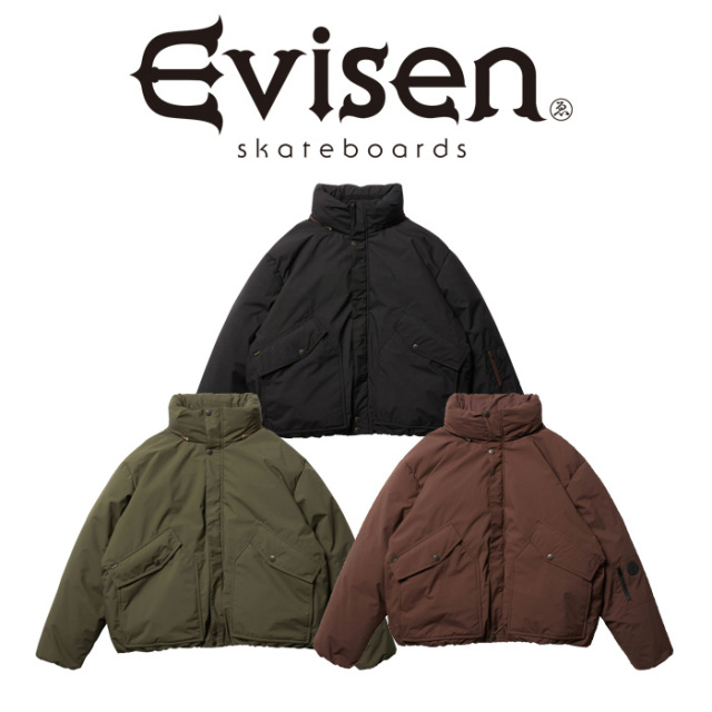 【SALE30%OFF】　Evisen Skateboards (エヴィセン スケートボード)　 ATV DOWN JKT 　 【ダウン ジャケット アウター】【エビセン ス