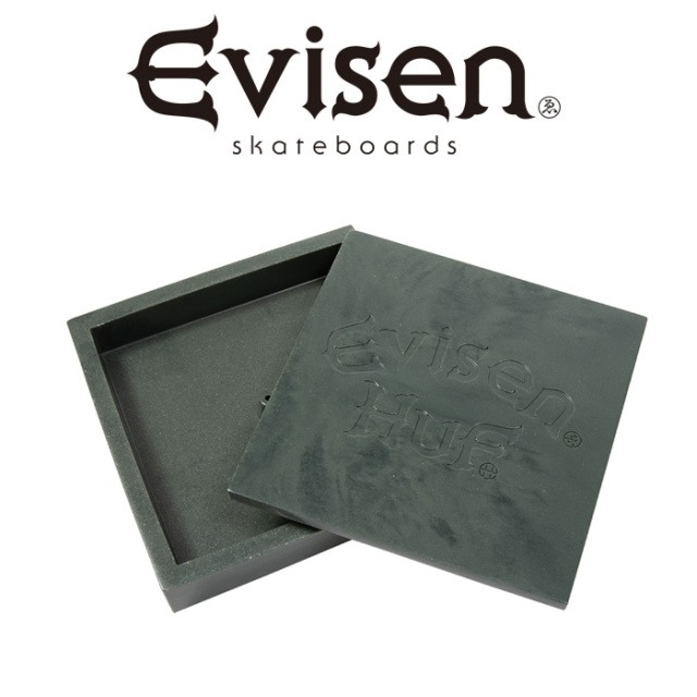 Evisen Skateboards (エヴィセン スケートボード)　 HUF x EVISEN STASH BOX 　 【スタッシュ ケース】【エビセン スケートボード Ev