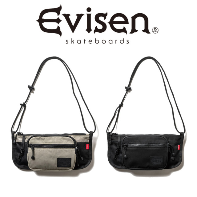 Evisen Skateboards (エヴィセン スケートボード)　 CORD STRAP SHOULDER　 【ショルダーバッグ】【エビセン スケートボード Evisen 