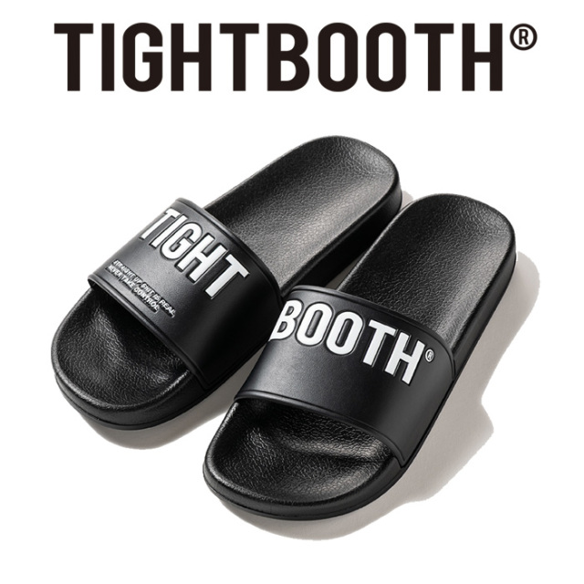 TIGHTBOOTH PRODUCTION (タイトブース プロダクション) 　BIG LABEL SLIDE SANDAL 　 【サンダル】【TIGHTBOOTH PRODUCTION タイトブ