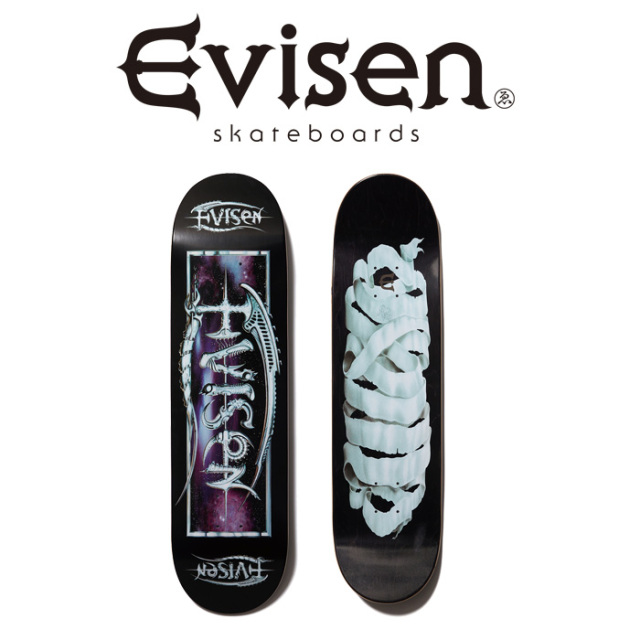 【EVISEN】 Evisen Skateboards (エヴィセン スケートボード)　 EVILIEN RESURRECTION 　 【デッキ スケートボード スケボー】【エビ