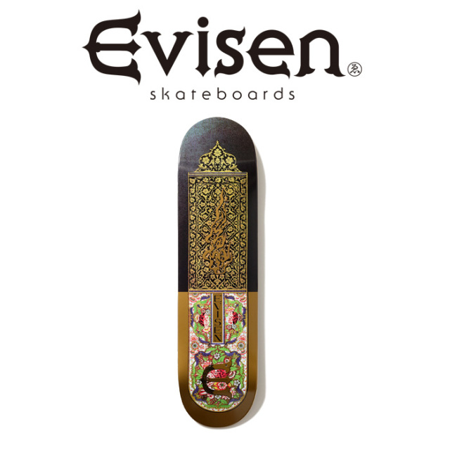 【EVISEN】 Evisen Skateboards (エヴィセン スケートボード)　 ANCIENT FLORA 　 【デッキ スケートボード スケボー】【エビセン ス