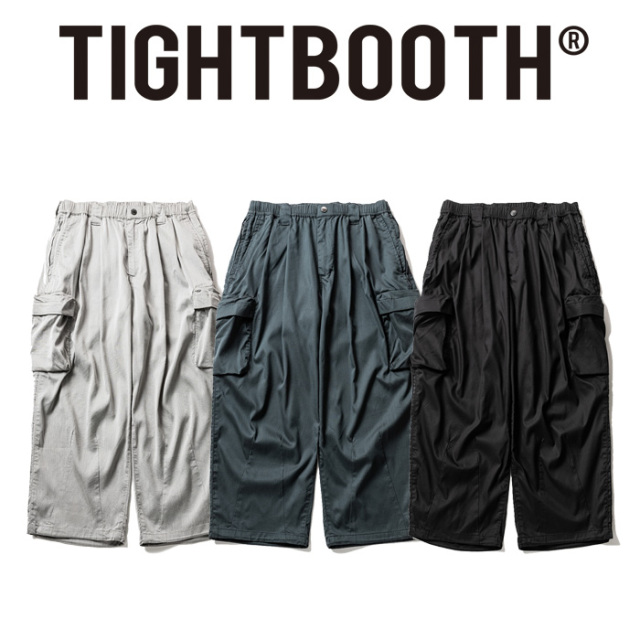 TIGHTBOOTH PRODUCTION (タイトブース プロダクション)　STRIPE BAGGY CARGO PANTS　【カーゴパンツ】【SU26-B06】【TIGHTBOOTH PROD