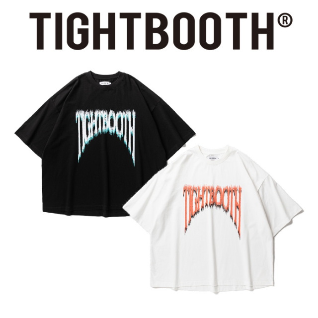 TIGHTBOOTH PRODUCTION (タイトブース プロダクション)　JAGGED LOGO S/S T-SHIRT　 【Tシャツ】【SU26-T07】【TIGHTBOOTH PRODUCTIO