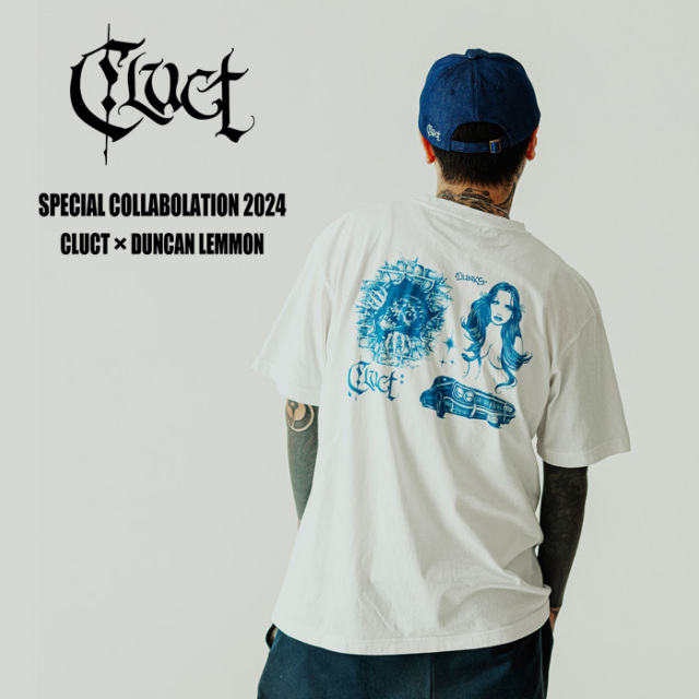 CLUCT (クラクト)　DUNKS S/S TEE #B　【Tシャツ】【#04902】【DUNCAN LEMMON SPECIAL COLLABOLATION】【お取り寄せ商品 キャンセル