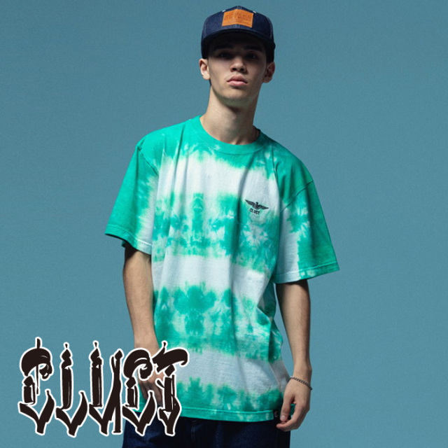 CLUCT (クラクト)　HALF MOON[DYE S/S BORDER TEE]　【Tシャツ 半袖】【#04961】【2025SPRING先行予約】【予約商品 キャンセル不可】