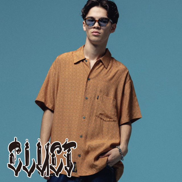 CLUCT (クラクト)　WOODBURN[S/S SHIRTS]　【シャツ 半袖】【#04975】【2025SPRING】【お取り寄せ商品 キャンセル不可】　