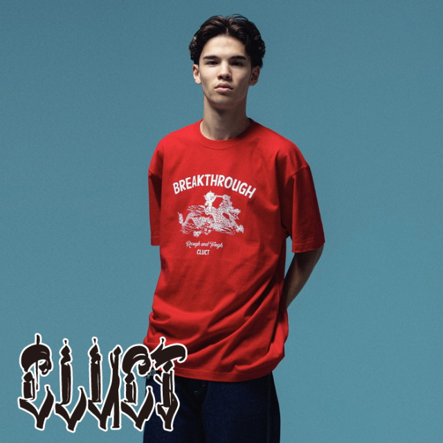 CLUCT (クラクト)　BREAKTHROUGH[S/S TEE]　【Tシャツ 半袖】【#04984】【2025SPRING】【お取り寄せ商品 キャンセル不可】　