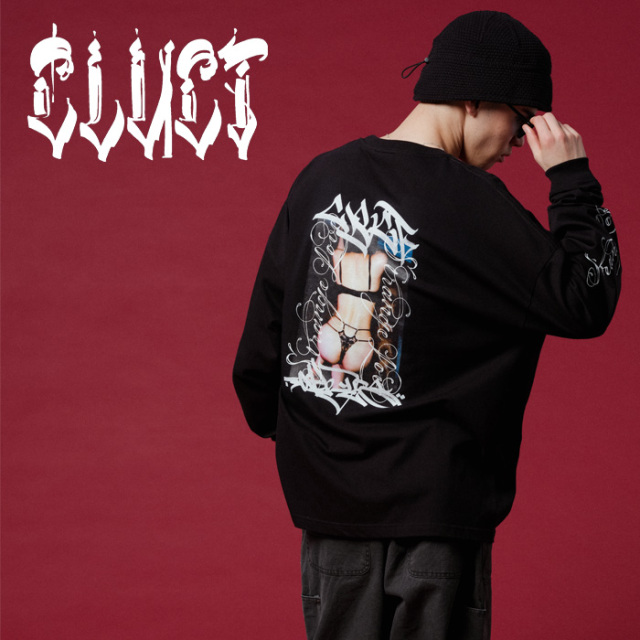 CLUCT (クラクト)　STRANGE LOVE [L/S W TEE]　【Tシャツ 長袖】【#05082】【CLUCT × JOHN125 SPECIAL COLLABORATION 2025】【予約商