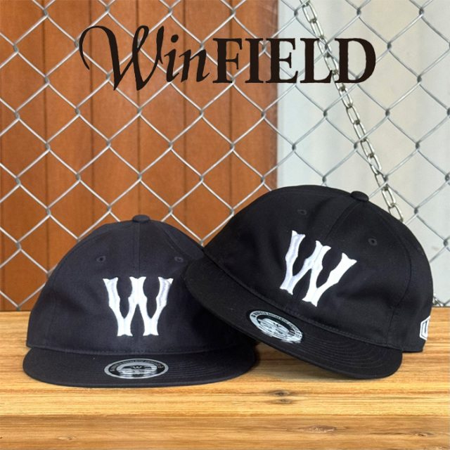 WINFIELD AUTHENTIC CAPS (ウィンフィールドオーセンティックキャップス)　Retro W Standard Cap　【帽子 キャップ】【インタープレ