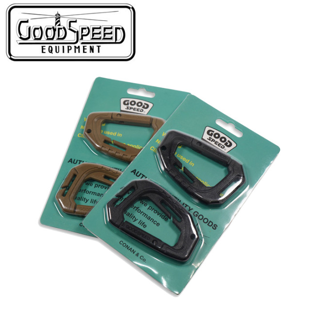 GOODSPEED equipment(グッドスピードエクイップメント)　2pac Carabina　 【カラビナ キーチェーン】【EVILACT イーブルアクト】【GS