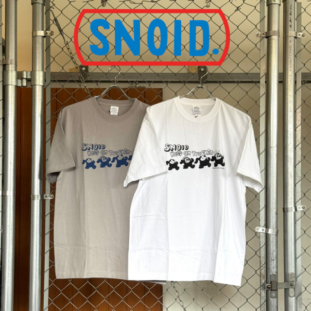 SNOID (スノイド)　KEEP ON TRUCKIN T-shirts　【Tシャツ】【RAT HOLE STUDIO】