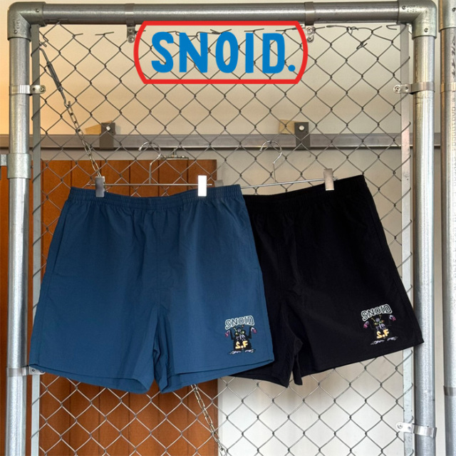 SNOID (スノイド)　S.F nylon shorts　【ショーツ 短パン】【RAT HOLE STUDIO】