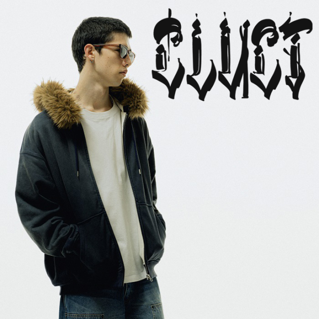 CLUCT (クラクト)　WILLOWS[FADE ZIP HOOD]　【ジップフーディ】【#05317】【2026WINTER先行予約】【予約商品 キャンセル不可】　