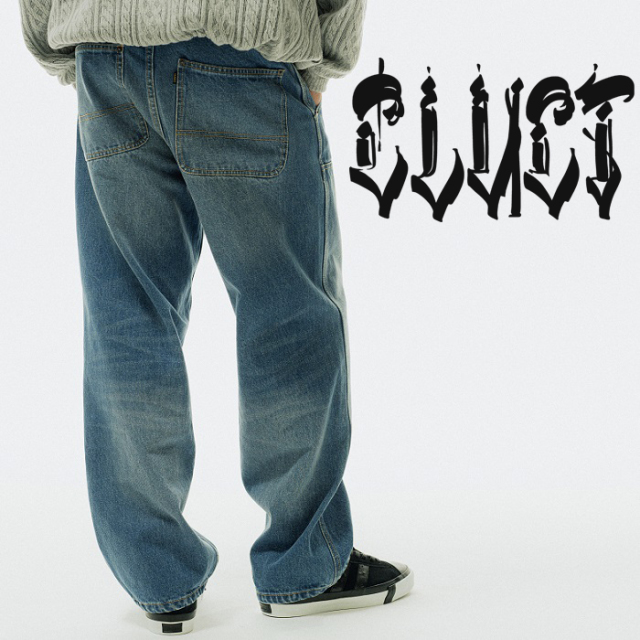 CLUCT (クラクト)　COAST[HARD WASH DENIM PANTS]　【デニムパンツ】【#05323】【2026WINTER先行予約】【予約商品 キャンセル不可】