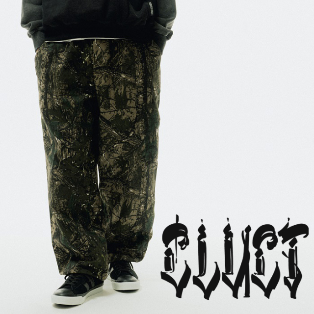 CLUCT (クラクト)　NASHUA[CAMO PANTS]　【イージーパンツ】【#05324】【2026WINTER先行予約】【予約商品 キャンセル不可】　