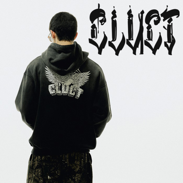 CLUCT (クラクト)　RISE[FADE ZIP HOODIE]　【ジップパーカー】【#05327】【2026WINTER先行予約】【予約商品 キャンセル不可】　