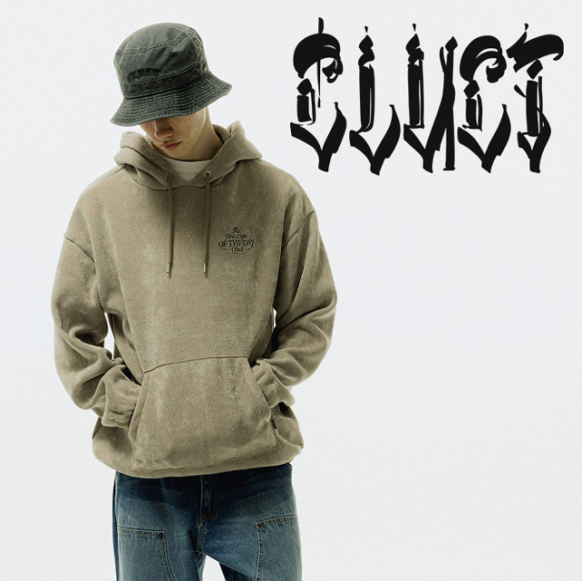 CLUCT (クラクト)　JASTIN[TOPS]　【パーカー フーディ】【#05332】【2026WINTER先行予約】【予約商品 キャンセル不可】　