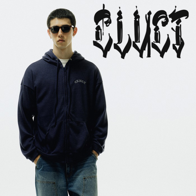 CLUCT (クラクト)　BRUNO[TOPS]　【ジップパーカー フーディ】【#05334】【2026WINTER先行予約】【予約商品 キャンセル不可】　