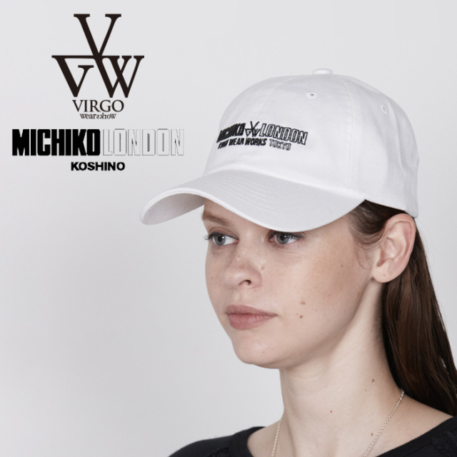 VIRGOwearworks (ヴァルゴウェアワークス)  　MICHIKO LONDON KOSHINO × VIRGOwearworks　「INVINCIBLE CAP」　【キャップ 帽子】【V
