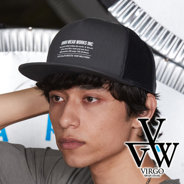 VIRGOwearworks (ヴァルゴウェアワークス)  　No2 cap　【キャップ】【VG-GD-735】【2023 SPRING&SUMMER 先行予約】【キャンセル不可