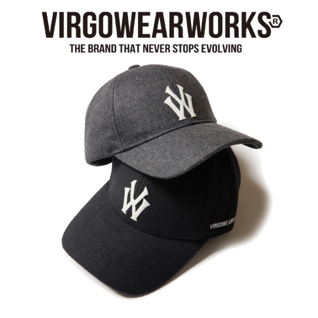 VIRGOwearworks (ヴァルゴウェアワークス)  　RETRO HAZE WOOL CAP　【キャップ 帽子】【VG-GD-808】【2025 AUTUMN&WINTER 新作】【V