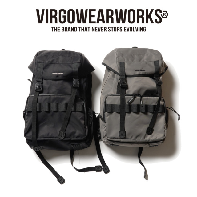 VIRGOwearworks (ヴァルゴウェアワークス)  　VORTEX ARMOR BACKPACK　【バックパック】【VG-GD-811】【2025 AUTUMN&WINTER】【お取