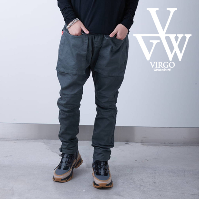 ヴァルゴ【VIRGO】FAT & PKT CARGO PANTS (BLACK)