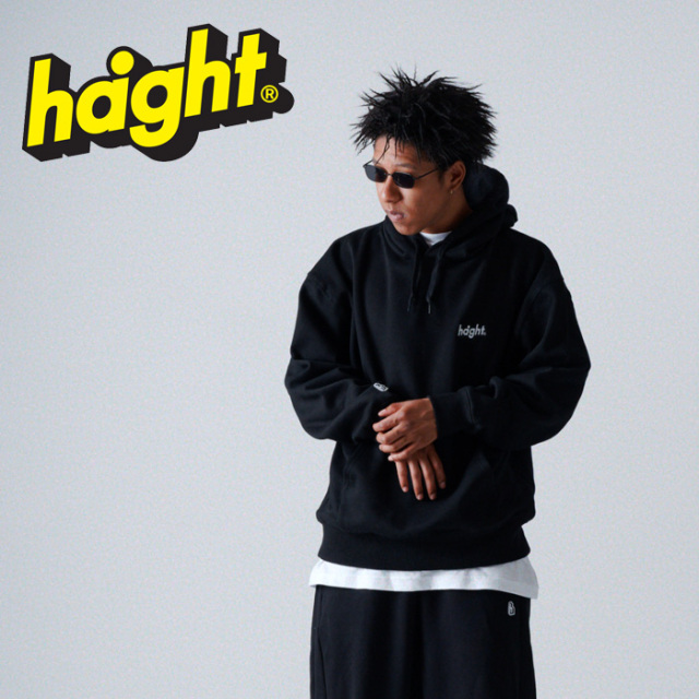 HAIGHT (ヘイト)　CORE LOGO HOODIE　 【フーディ パーカー】【HTAW-223001】【2022AUTUMN&WINTER 新作】