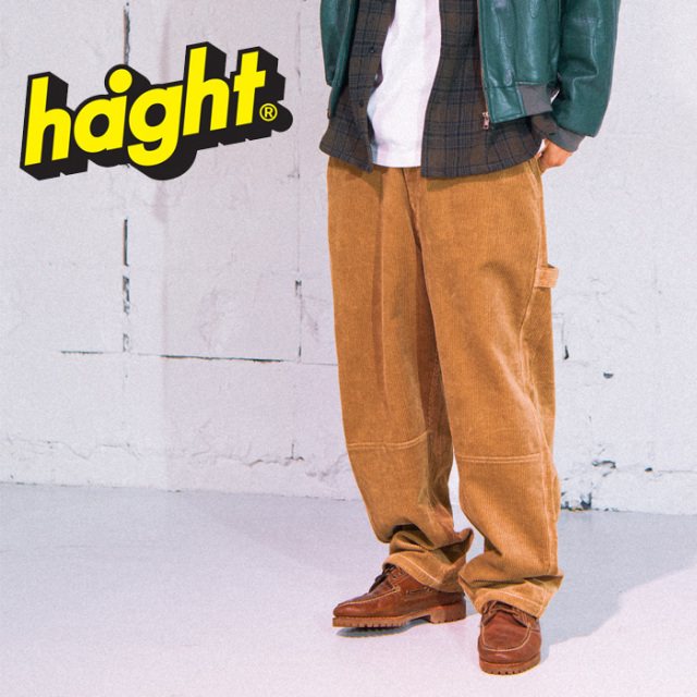HAIGHT (ヘイト)　COUDUROY PAINTER PANTS　 【コーデュロイパンツ】【HTAW-245002】【2024AUTUMN&WINTER新作】